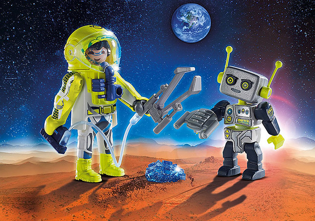 9492「デュオ・パック」 宇宙飛行士とロボット