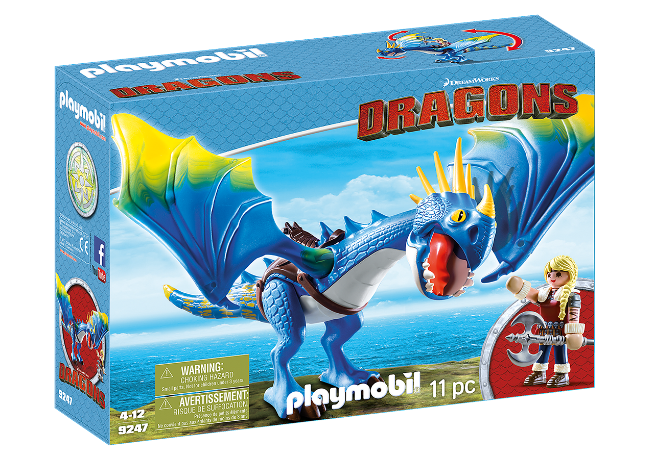 9247『ヒックとドラゴン ２』 アスティとストームフライ