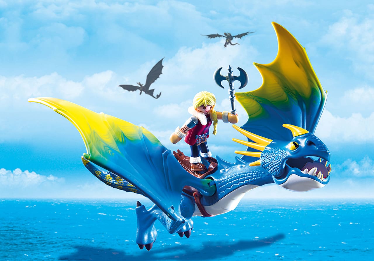 9247『ヒックとドラゴン ２』 アスティとストームフライ
