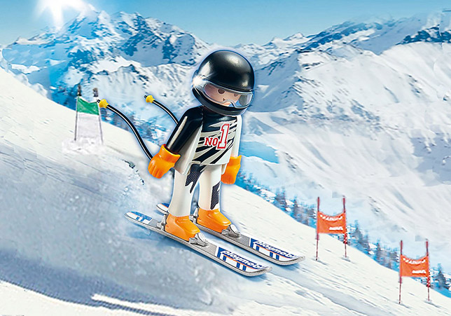 9288「ウィンター・スポーツ」 スキー選手