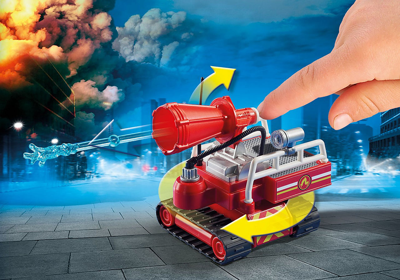 倉庫 playmobile 高所放水車 消防署 fawe.org