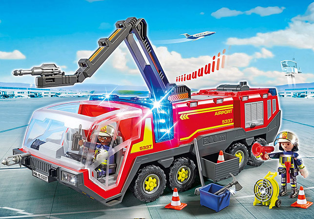 playmobil 消防車　3880 デッドストック　新品未開封　箱汚れあり