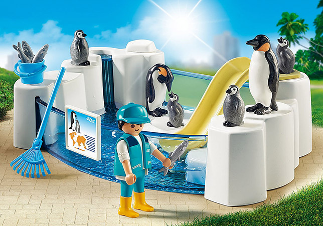 9062「水族館」 ペンギンの水槽